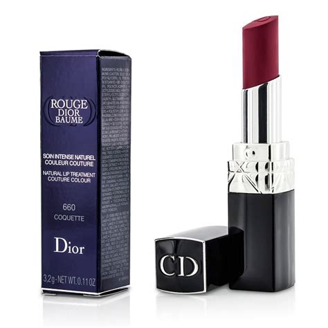 dior rouge dior baume natural lip treatment 660 coquette|Rouge Dior Baume Natural Lip Treatment Coquette 660 by .